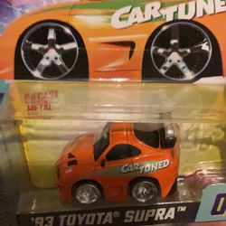 Car Tuned Toyota Supra Toy Collectible 