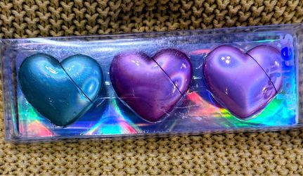 Heart-Shaped Lip Balm Set of 3