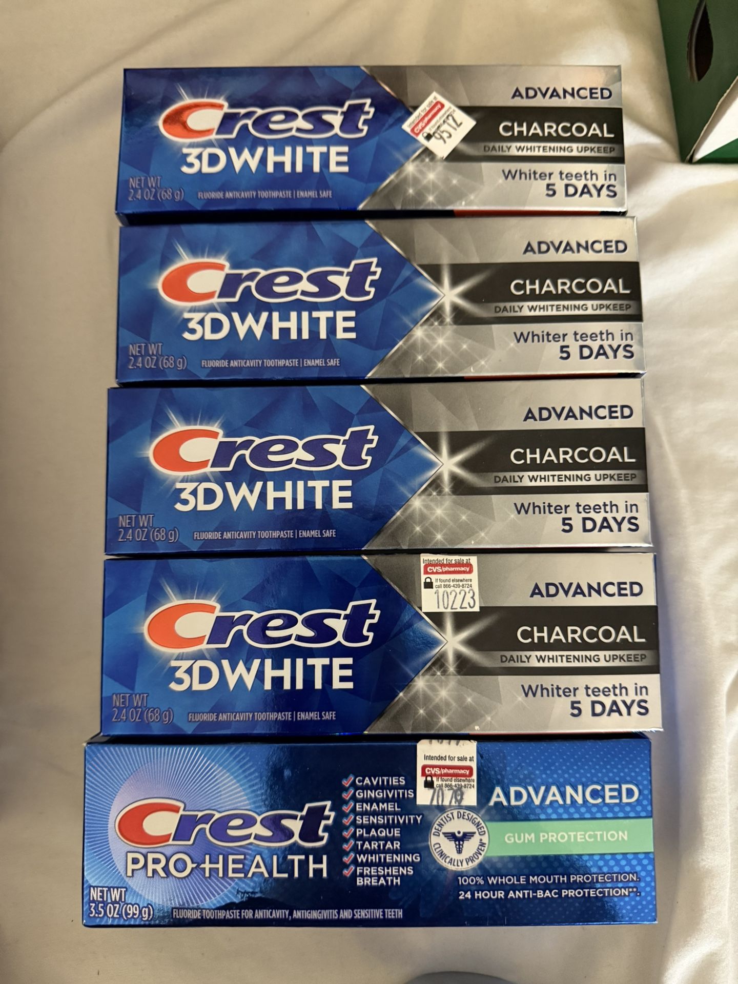 Toothpaste 5pk