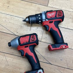 Milwaukee M18 Impact Driver & Drill Driver TOOLS ONLY