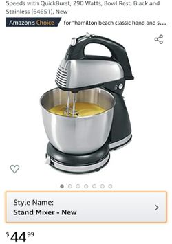 Hamilton Beach mixer
