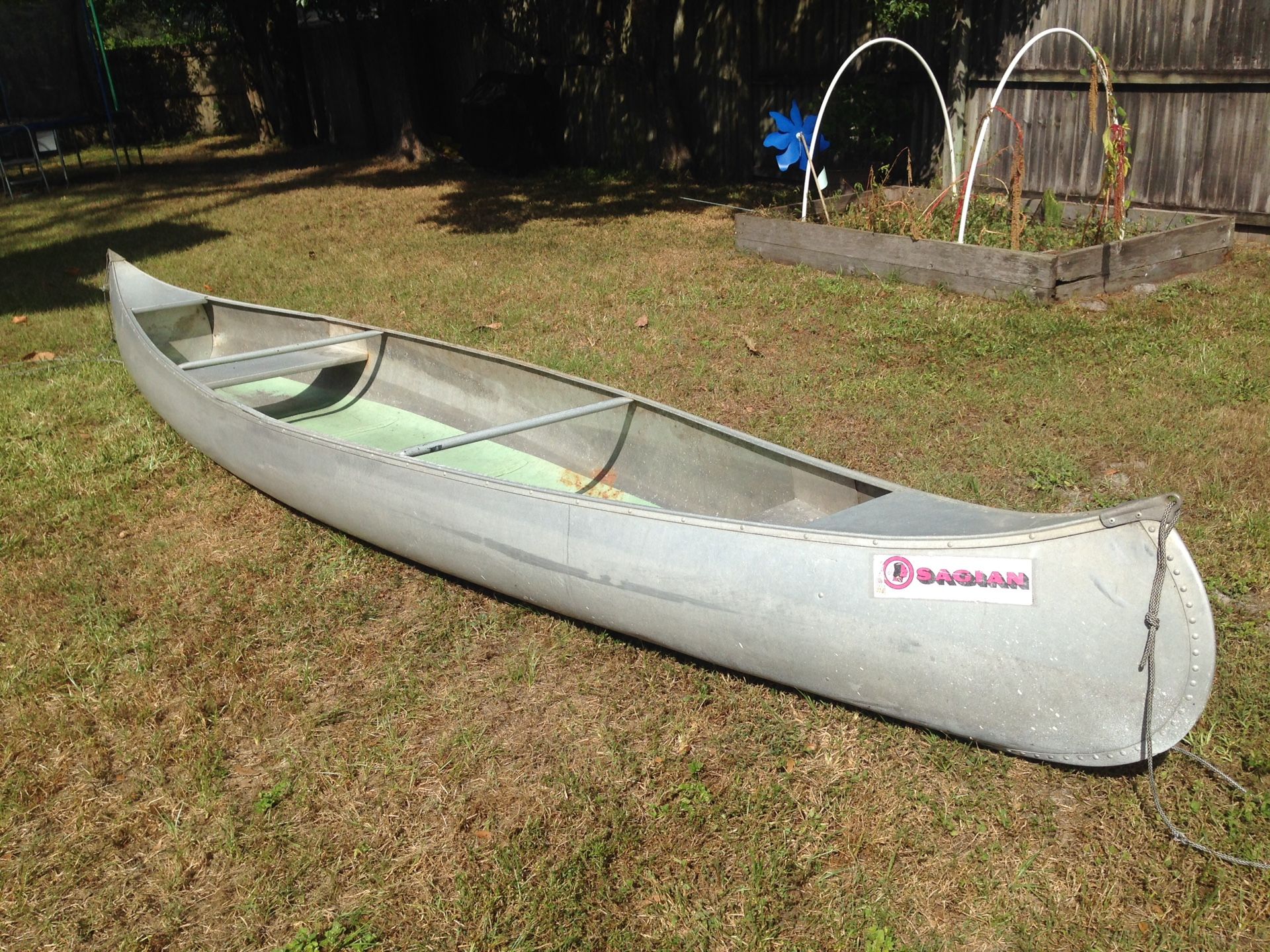 17' Osagian Aluminum Canoe