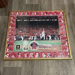 Angels WS Champs 2002 Over Giants 