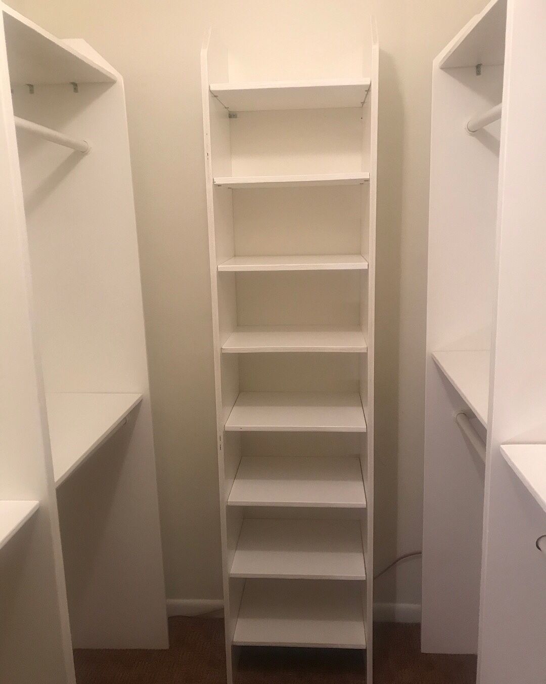 Handbuilt walk in closet. You choose the color, I build it
