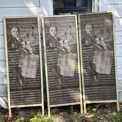 Mozart Svelato Art 3 Panel Room Divider