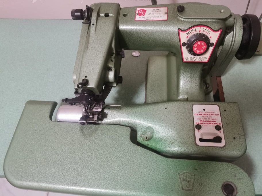 US Blind Stitch Industrial Machine Model 1118