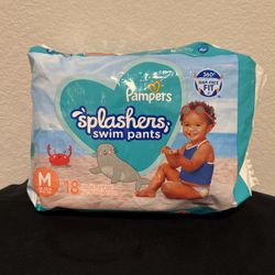 Pampers Splashers Medium - 18 Count