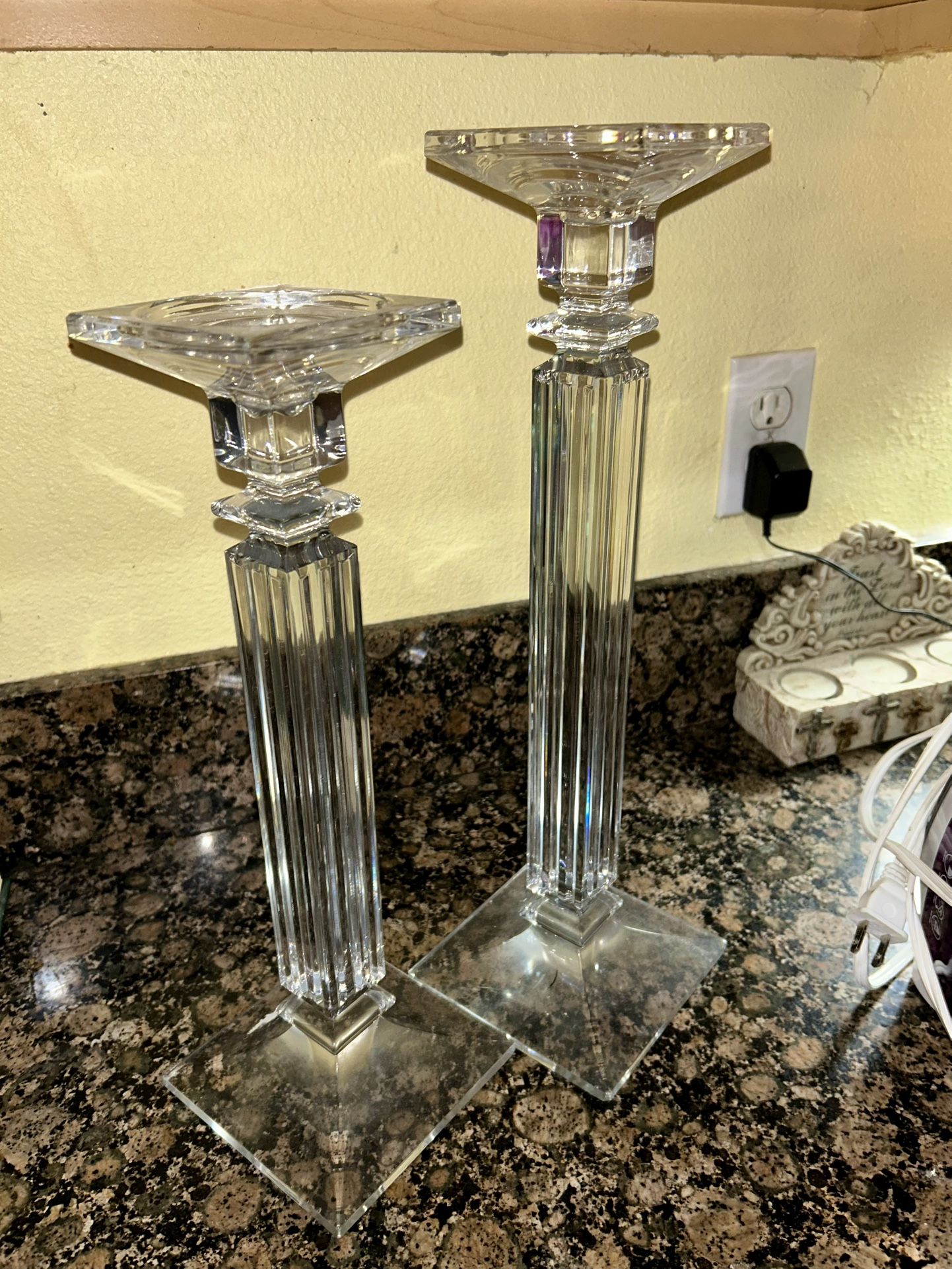Crystal Candle Holder