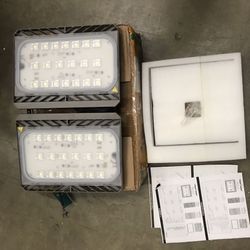 200W watts parking garage / area light 6000K cool white