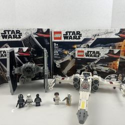 LEGO Star Wars Imperial TIE Fighter 75300 & X-Wing Fighter 75301