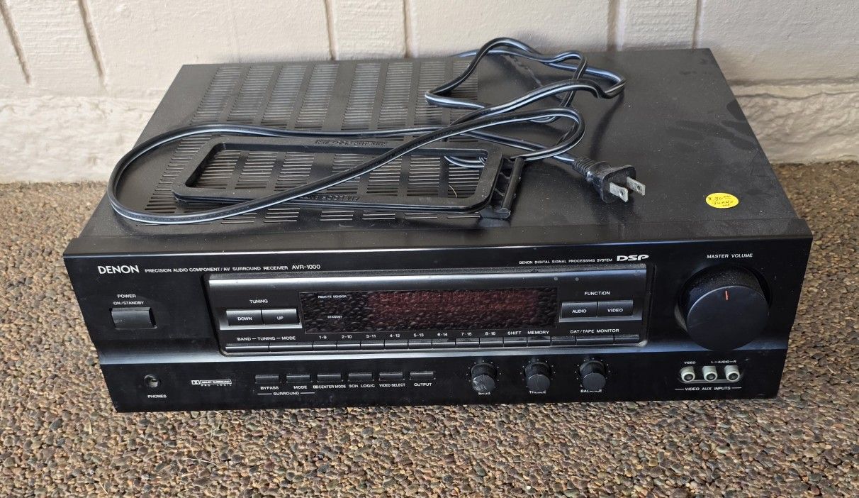 1980's Denon AVR-X1000