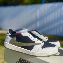 Jordan 1 Retro Low Travis Scott”Olive”