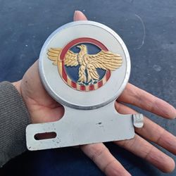 Old Original Ranfla Accessories License Plate Topper 