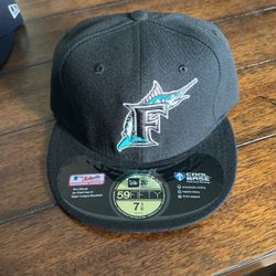 Florida marlins baseball hat Size 7 1/8