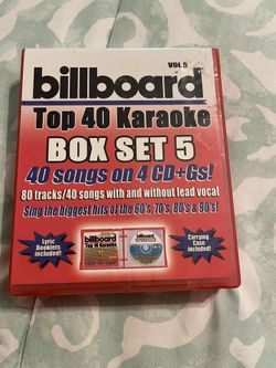 Billboard Top 40 karaoke .. Songs