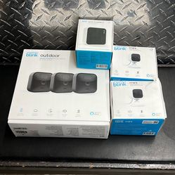 Blink Indoor Outdoor Security Camera Set 