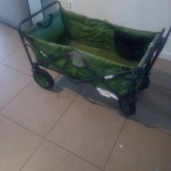durable green working cart