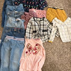 🌸 HUGE Girls Size 5 Clothing Lot - 12+ Pieces! 🌸