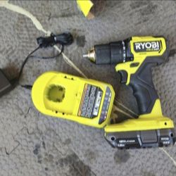 18 volt drill with battery and charger 