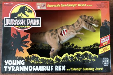 1993 JURASSIC PARK Young Tyrannosaurus Rex - Sealed - MIB
