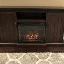 Electric Fireplace Tv Stand 