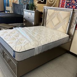 Furniture, Mattress, Boxspring, Bunkbed, Bedframe, Chest Dresser, Mirror, Nightstand