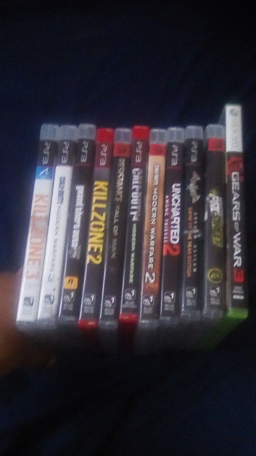 PS3 games and 1 Xbox 360 game