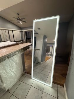 LED full body mirror