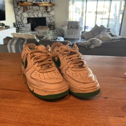 Nike Air Force 1 Low White/Green – Size 11.5 (Used)