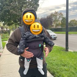 Gray Baby Carrier