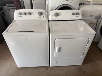Whirlpool washer and gas dryer 3.8&7.0 cuft