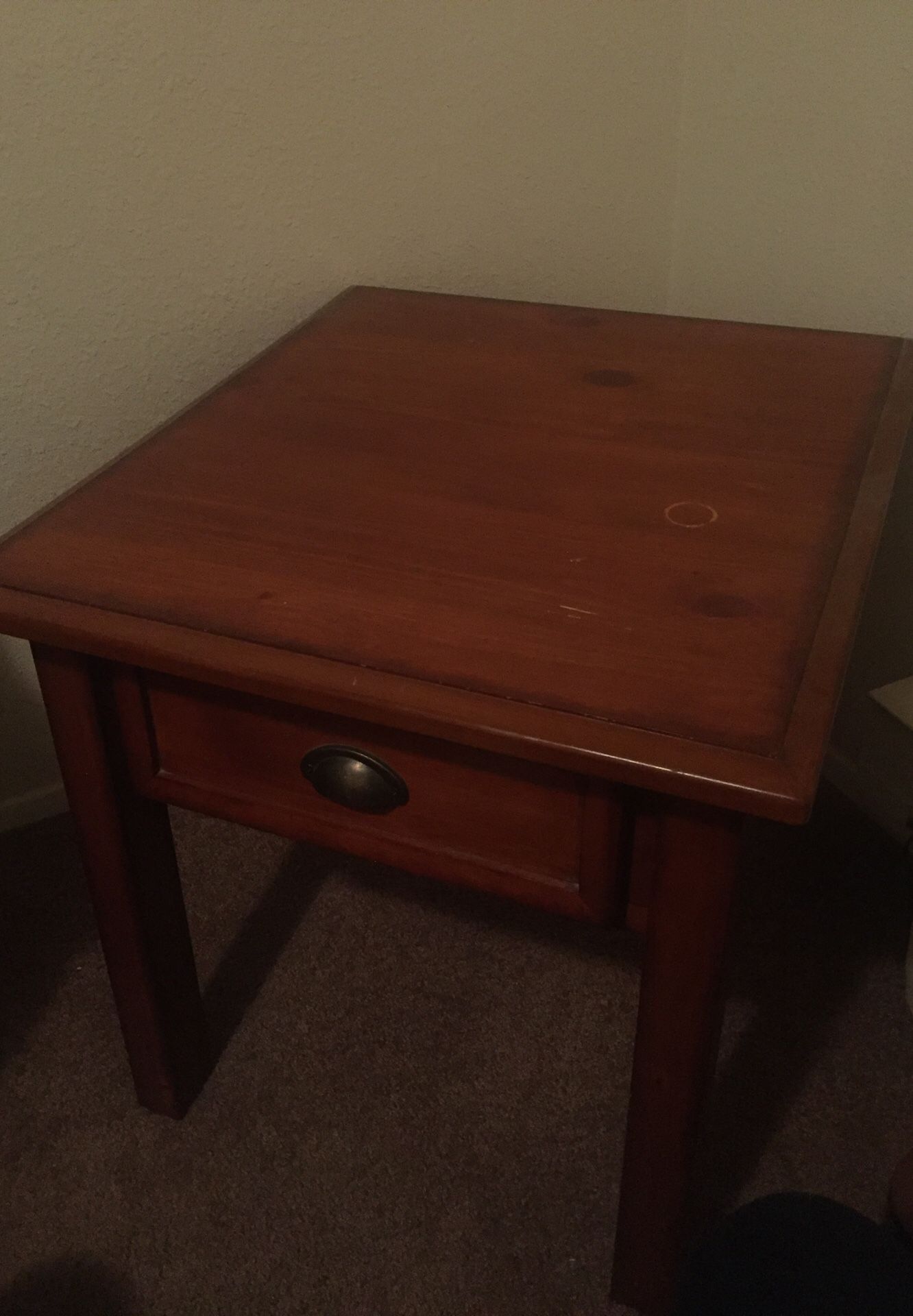 Sturdy End Table