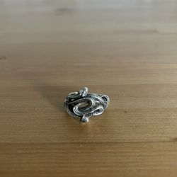 Genuine Sterling Silver Snake 🐍 Ring NOW $55