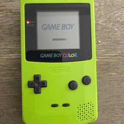 Gameboy Color Lime Green 