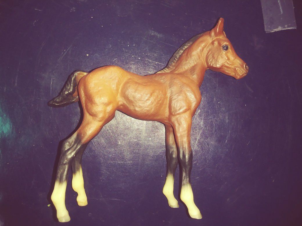 Old Breyer Foal (Horse) Statue