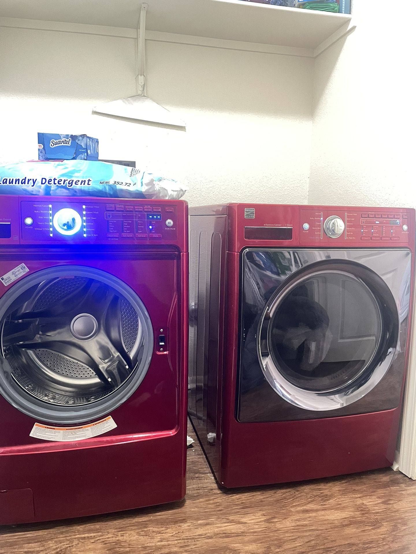 Kenmore Elite Washer & Dryer Set