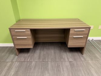 Executive Office Desk with Drawers – 2 Available