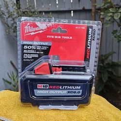 MILWAUKEE M18 BATERIA 6.0 HIGH OUTPUT NEW 