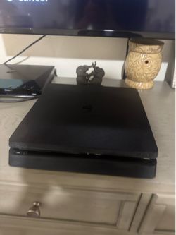 Sony PS4 Slim 1TB + Blue Controller + HDMI + Power Cable
