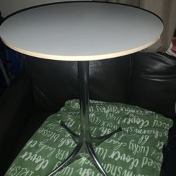 HERMAN  MILLER SIDE TABLE ,  GEORGE NELSON SWAG LEG TABLE , ICONIC TABLE