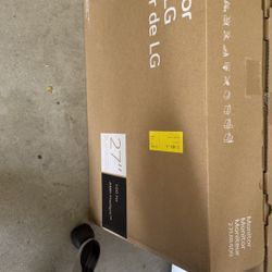 LG 27” Monitor – Brand New in Box