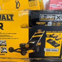 Dewalt self propelled xr lawnmower new