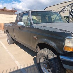 1996 FORD OBS 4x4 DIESEL TRUCK