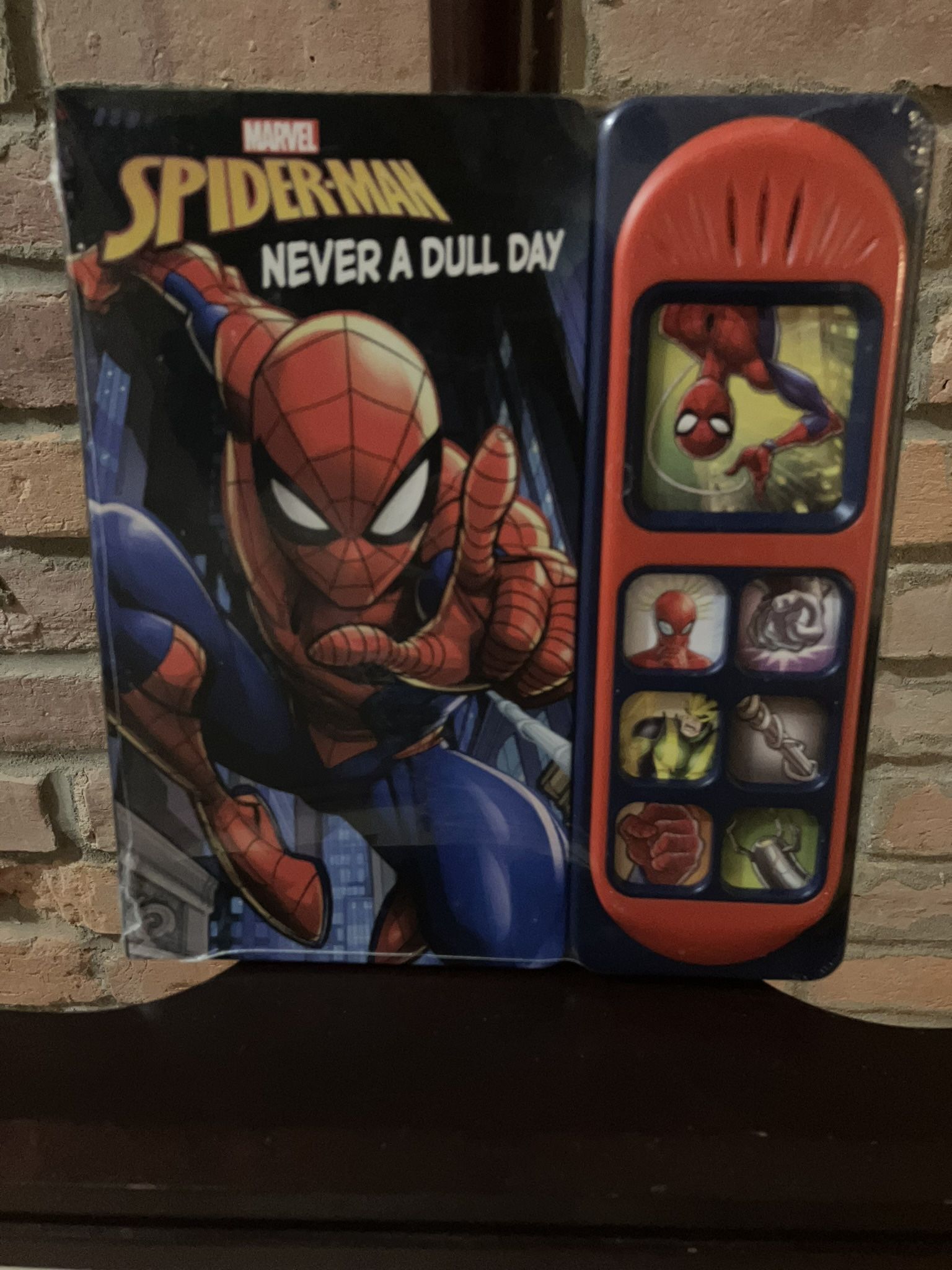 Talking Spider-man Book: Never A Dull Day (new!)