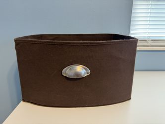 2 Fabric Storage Bins