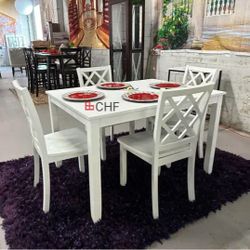 5 Piece Dining Table Set -   Limited Time Offer 