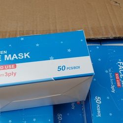 2000 Disposable Childrens Face Mask 3 Ply
