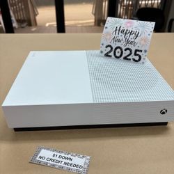 Xbox One S Gaming Console - Only $1 Today Pay The Rest Later! 