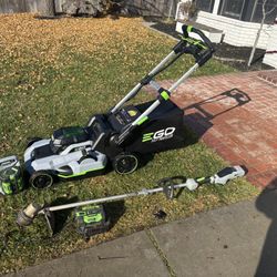 EGO Self Propelled Lawnmower and EGO String Trimmer combo (Sold together only)