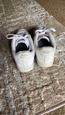 Nike Air Force SIZE 5Y White Nike Air Force 1 Pre Owned All